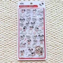 国内正規品　ボンボンドロップシール 101匹わんちゃん　第一弾 大のサムネイル