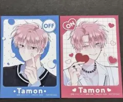 多聞くん今どっち!? 特典　ミニカード　on offカード　福原多聞