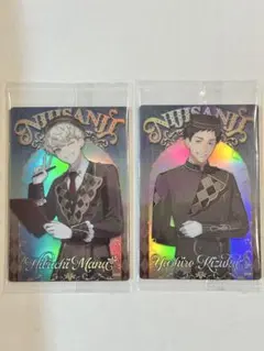 にじさんじ ウエハース2 緋八マナ・社築 ノーマル 2枚セット