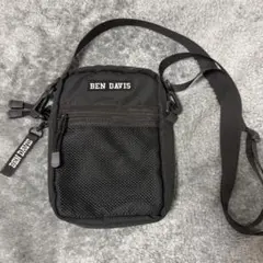 BEN DAVIS ブラックショルダーバッグ