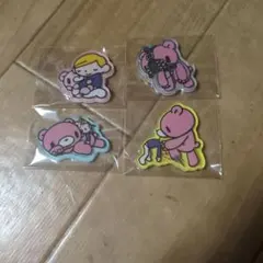 グルーミー シークレット アクリルステッカー 4点セット
