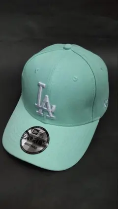 New Era ドジャース トラッカーベルトキャップブラックミントホワイト