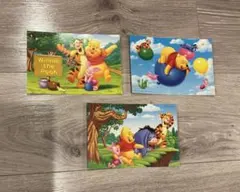 プーさんと仲間たち　ポストカード3枚セット
