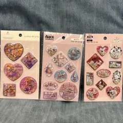 【ディズニー ウォーターシール 3点セット】