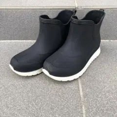レインブーツ　キッズ　ブラック　20.0cm程度