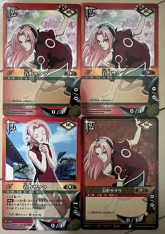 NARUTO ナルト 20周年記念 貴金属風カード ツナデ サクラ 新品未使用