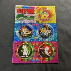 寶可夢 快樂快樂月刊附錄 圓盤貼紙 美品 夢幻 超夢 未撕
