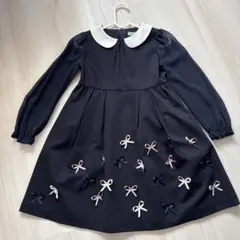 美品✨TOCCA 卒園式　入学式　キッズ ワンピース　リボン　110