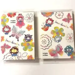 大阪万博　ミャクミャク なりきり サンリオ　パタパタメモ　ハローキティ