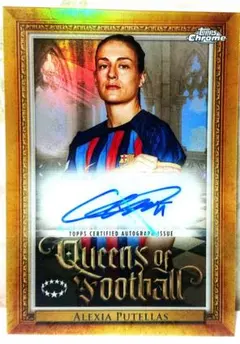 Alexia Putellas 直筆 サイン カード auto topps 選手