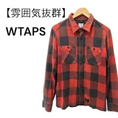 【名作アーカイブ】WTAPS ヘビーネルシャツ バッファローチェック S日本製のサムネイル