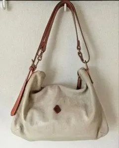 CLEDRAN グレー ショルダーバッグ