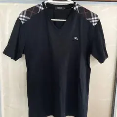 バーバリーブラックレーベル　Vネック T シャツサイズ3