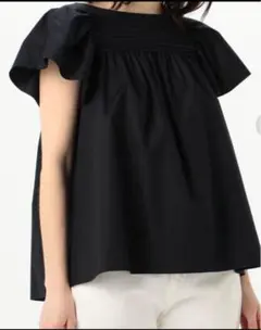 現行✨新品トゥモローランド　コットンドッピオタイプライター　ネイビー