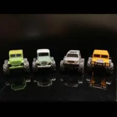 トヨタ ランドクルーザー×3, HUMMER H1×1, 全車フルタイム4WD