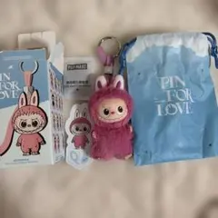 POP MART PIN FOR LOVE ぬいぐるみ　ラブブ　Q