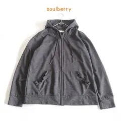 soulberry ソウルベリー⑅୨୧⑅* パーカー　ポケットフリル