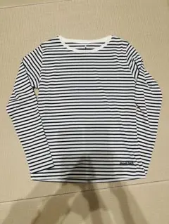 mont-bell ストライプ 長袖Tシャツ Lサイズ