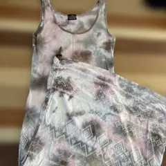 ムラスポ購入　タイダイ柄キャミワンピース