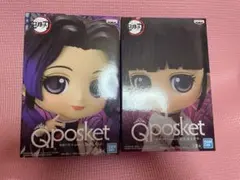 鬼滅の刃 キューポスケット しのぶ カナヲ フィギュア プライズ