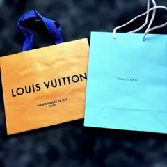 LOUIS VUITTON & Tiffany & Co. ショッピングバッグ