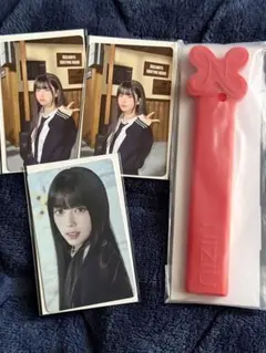 ま*こ様 niziu リマ　うちわグリップ　トレカ　セット