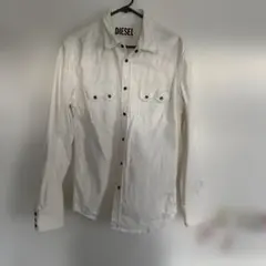 極美品/L相当 ディーゼル デニムジャケット ダメージ加工 ブレイズマン 刺繍