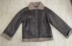 EMODA エモダ　ムートンコート　グレー