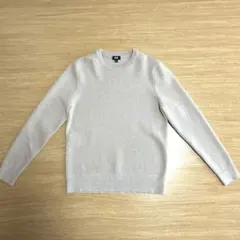 ウォッシャブルストレッチミラノリブクルーネックセーター