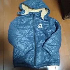 暖か裏ボアのダウンコート　120 ダウンコート　ボア　ダウン　DB ミキハウス