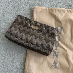 MOYNA ビーズ　バッグ