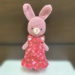 あみぐるみ うさぎ ぬいぐるみ 着せ替え どうぶつ キャラクター ハンドメイド