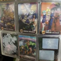 ドラゴンボールZ 3Dコレクションのカードセット