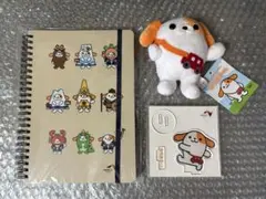 新品未使用 みちまるくん グッズ3点セット ノート ぬいぐるみ アクリルスタンドのサムネイル
