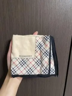 BURBERRY チェック柄 シルクハンカチ