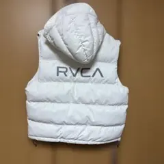 RVCA ダウンベスト ホワイト
