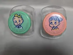 キャラクター付きガラス瓶セット