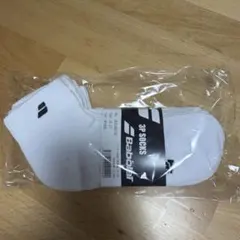 【値下】Babolat スポーツソックス 3足セット ホワイト　25-27cm