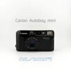 【完動品】Canon AutoboyS Black キヤノンオートボーイS 黒 完動品】Canon AutoboyS Black キヤノンオートボーイS 黒 完動品