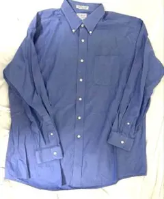 L.L.Bean 長袖BDシャツ ブルー 17 1/2 34 ブルー