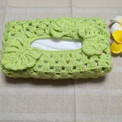 ティッシュボックスカバー　ハンドメイド♥