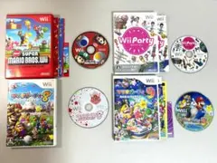 wii ソフト まとめ売り スーパーマリオ マリオパーティー 8 9 Party