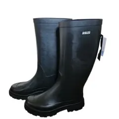 AIGLE エーグル ラバーブーツ レインブーツ ブラック 42 メンズ 防水のサムネイル