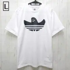 アディダス オリジナルス SHMOO シュムー 半袖Tシャツ L 白黒