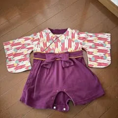 袴風ロンパース 70cm