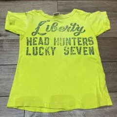 デニムダンガリー 120 Tシャツ　used加工