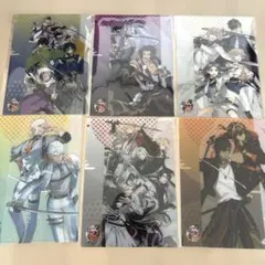 刀剣乱舞　クリアファイル 6枚セット