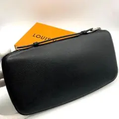 鑑定済み ルイヴィトン オーガナイザー アトール 長財布 タイガ ブラック 黒