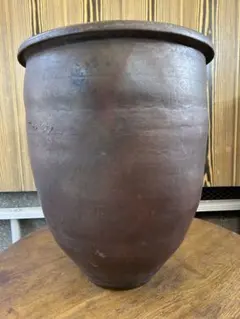 古い唐津焼の大甕64.5cm 大瓶 水鉢 睡蓮鉢 メダカ - メルカリ