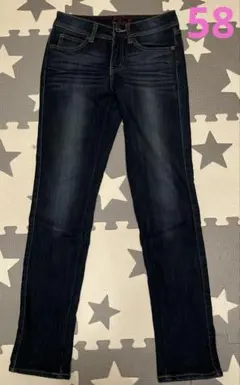 しまむら　裏地あったかパンツ　ジーパン　ジーンズ　KE1802